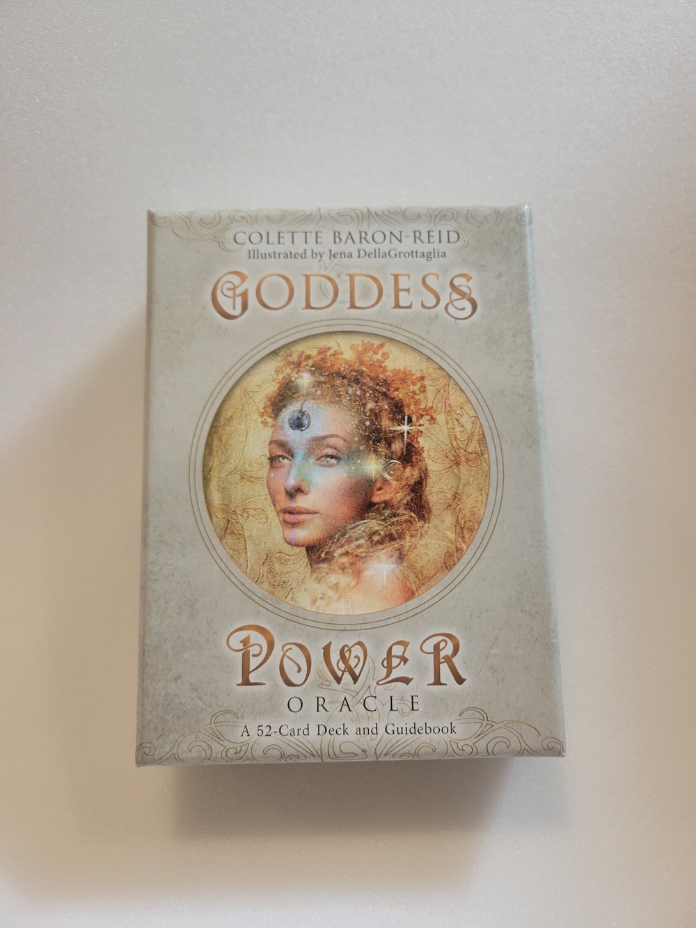 Goddess Power Oracle 52-card Deck And Guidebook By Colette Baron-Reid